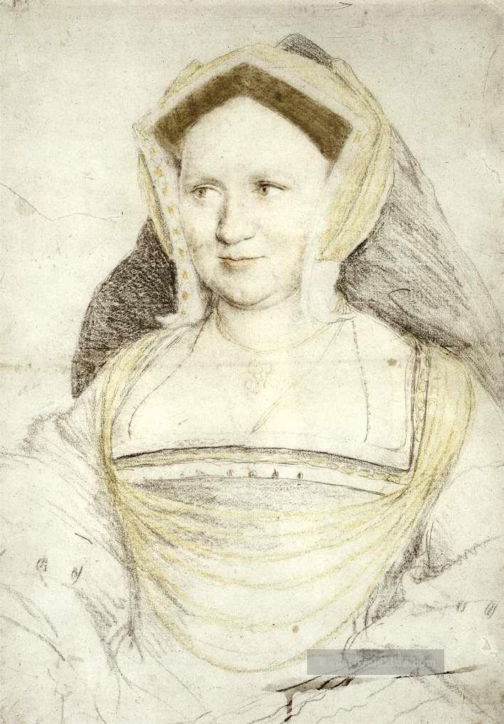 Porträt von Lady Mary Guildford Renaissance Hans Holbein der Jüngere Ölgemälde